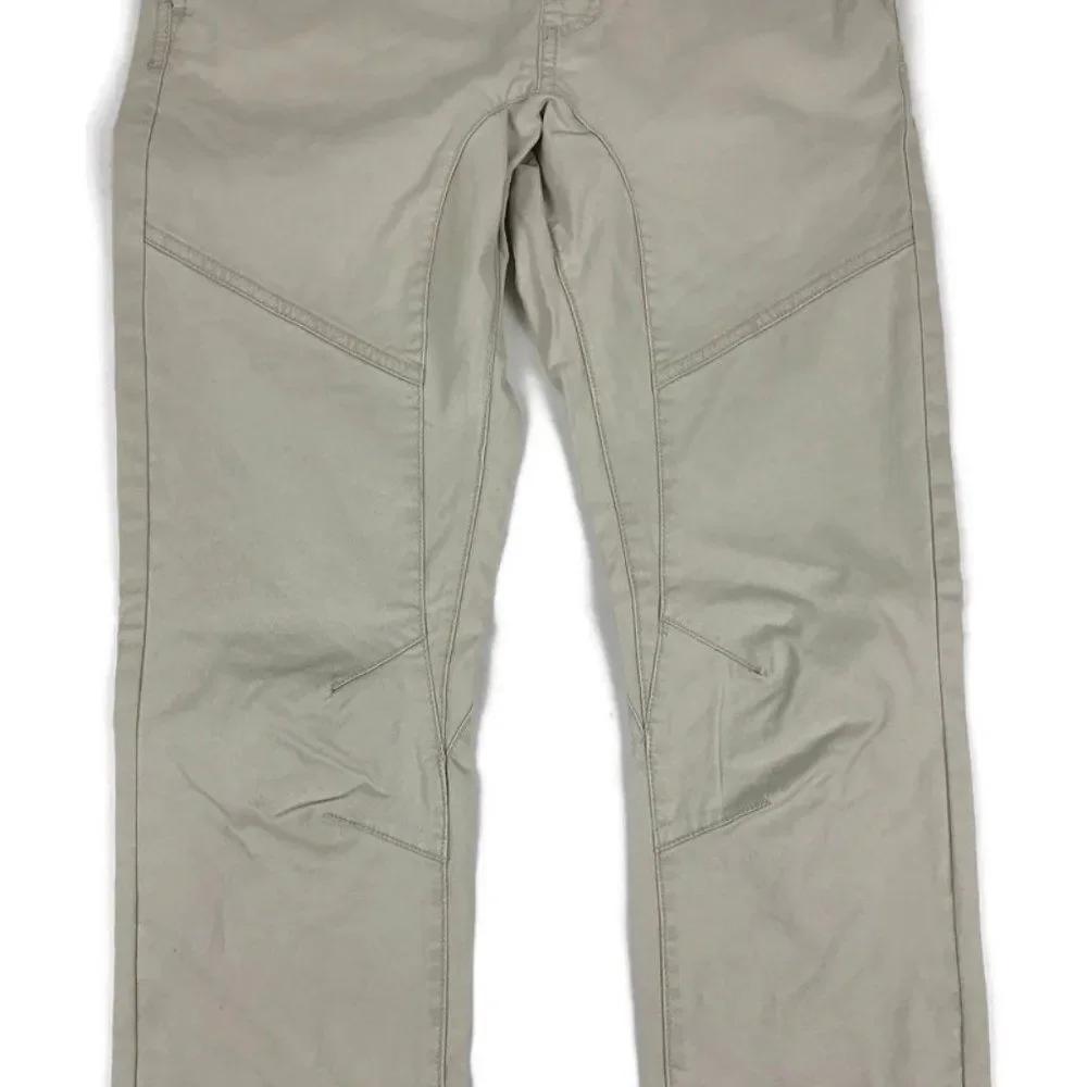 NXP Nena and Pasadena Radar Pants Men's Size 28 Tan Casual Pull-on Stretch